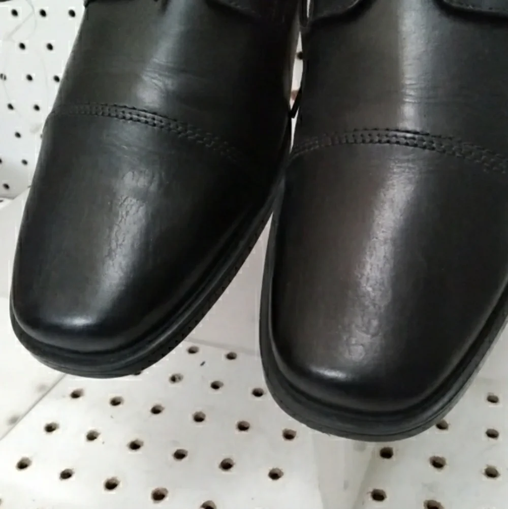 Clarks | Black Shoes | Men's Comfort Oxford Cushioned Footbed Lace-up Sz 11.5 M